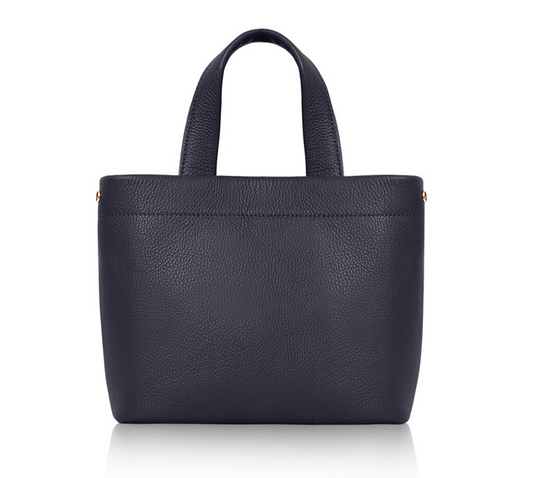 Navy Minimalistic Work Bag - Betty