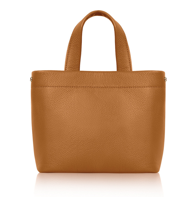 Tan Minimalistic Work Bag - Betty