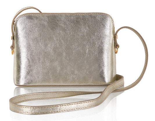 Gold Crossbody Bag - Petra