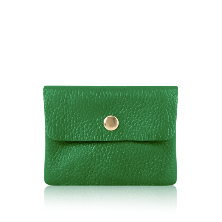 Green Mini Leather Purse - Mini