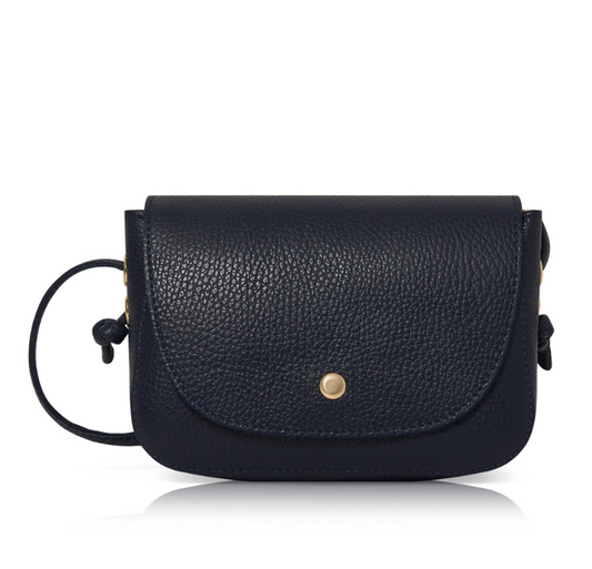 Small Navy Bag With Knot Detail - Isla