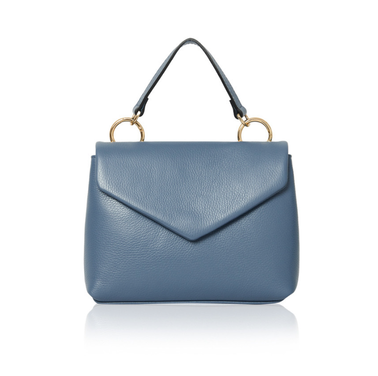 Blue Multiway Bag With Chain Handle - Kate