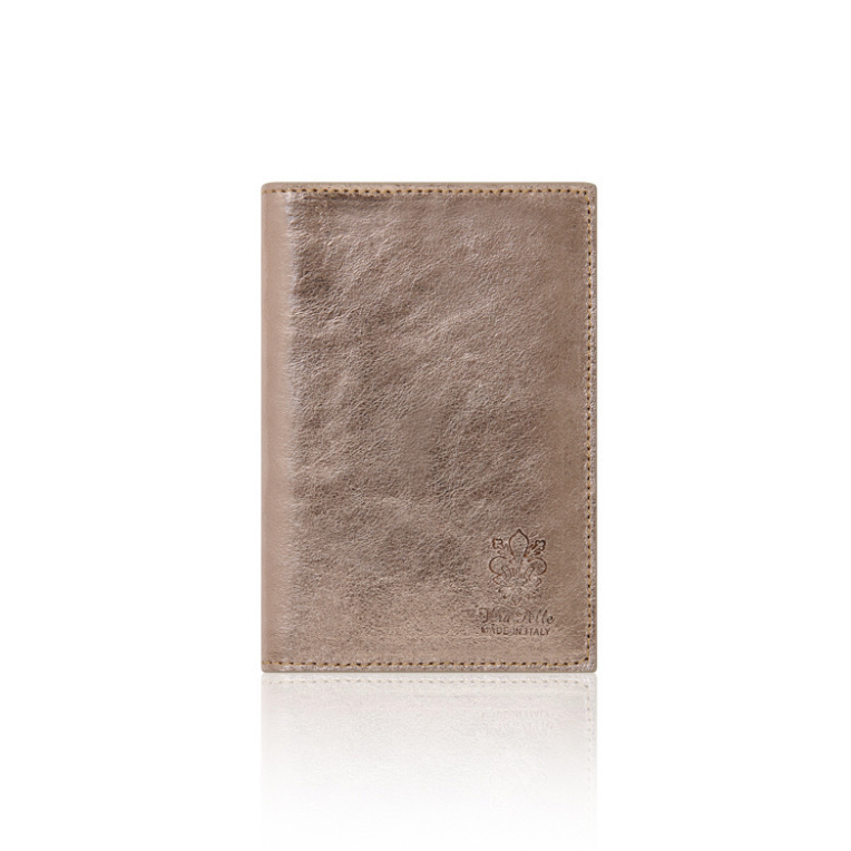 Bronze Leather Passport Holder