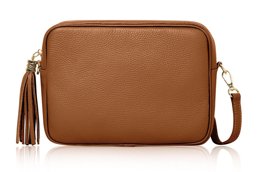 Tan Large Crossbody Bag - Darcy