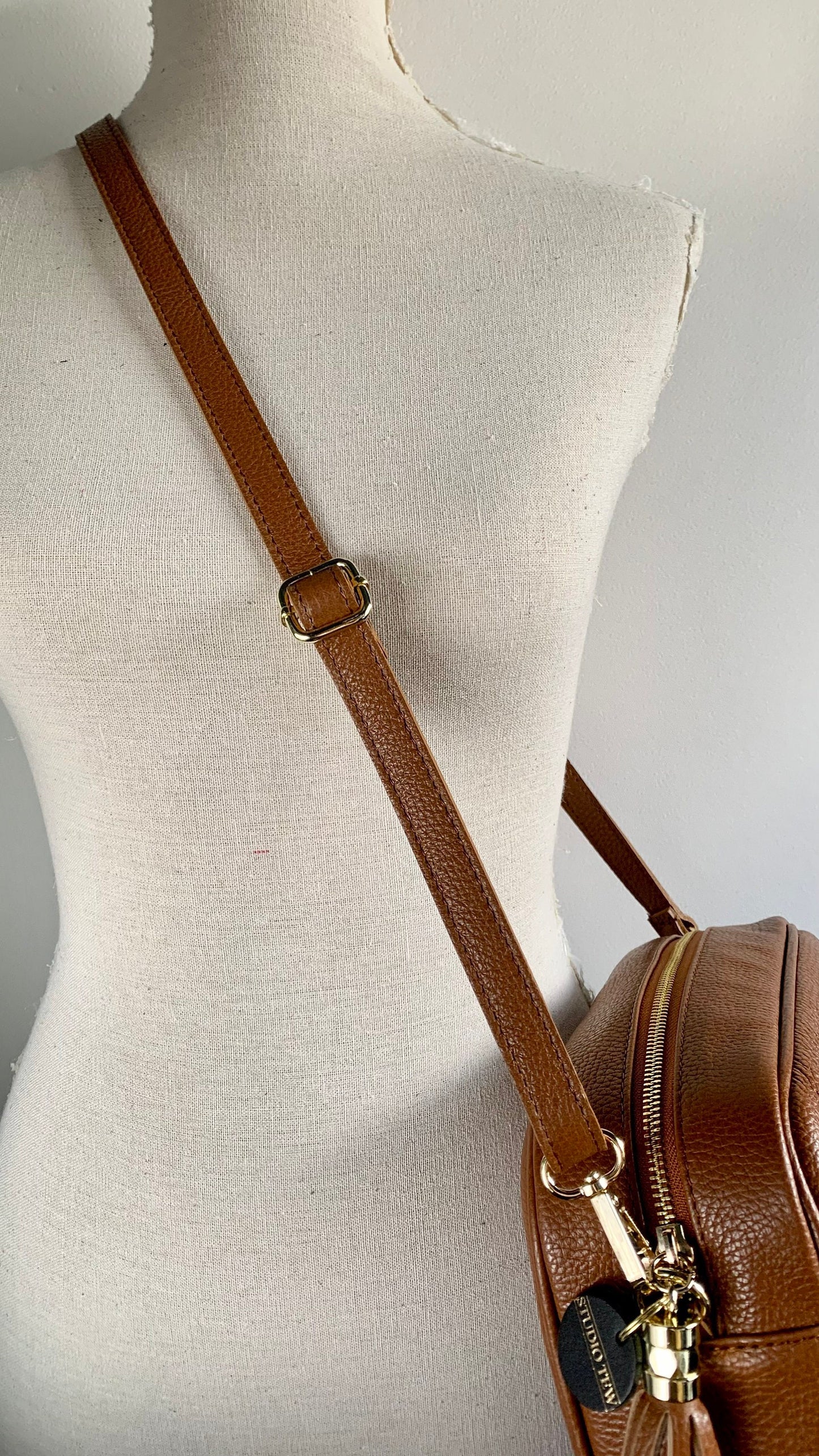 Tan Large Crossbody Bag - Darcy